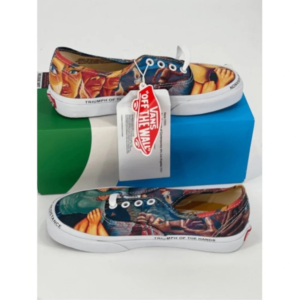 Vans Sneakers Authentic Moca Judy Baca Women's Size‎ 5.5 New in Box